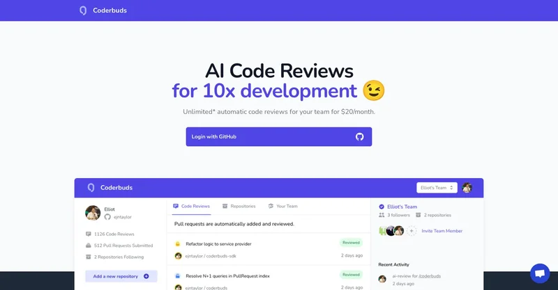 Coderbuds screenshot