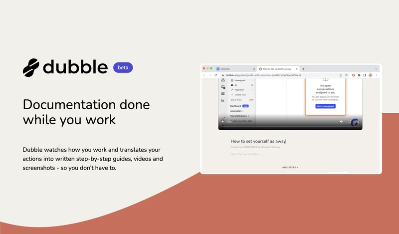 Dubble screenshot