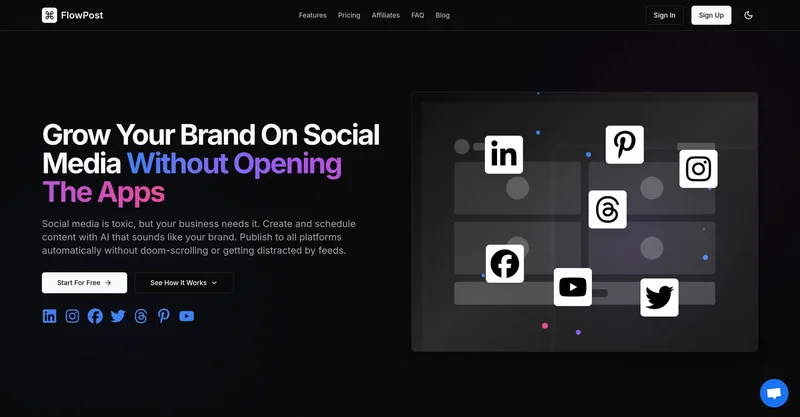 FlowPostv2.0.0 screenshot