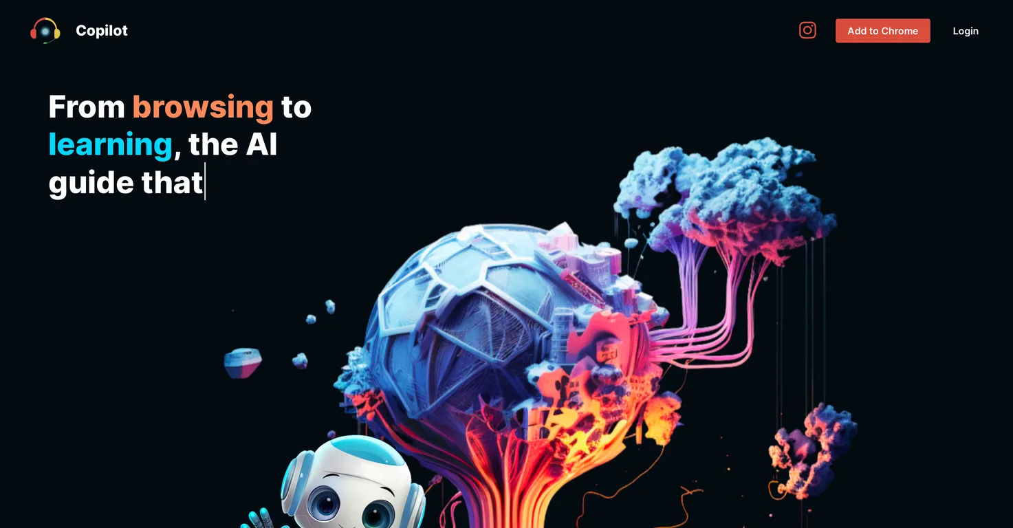 Chrome Copilot screenshot