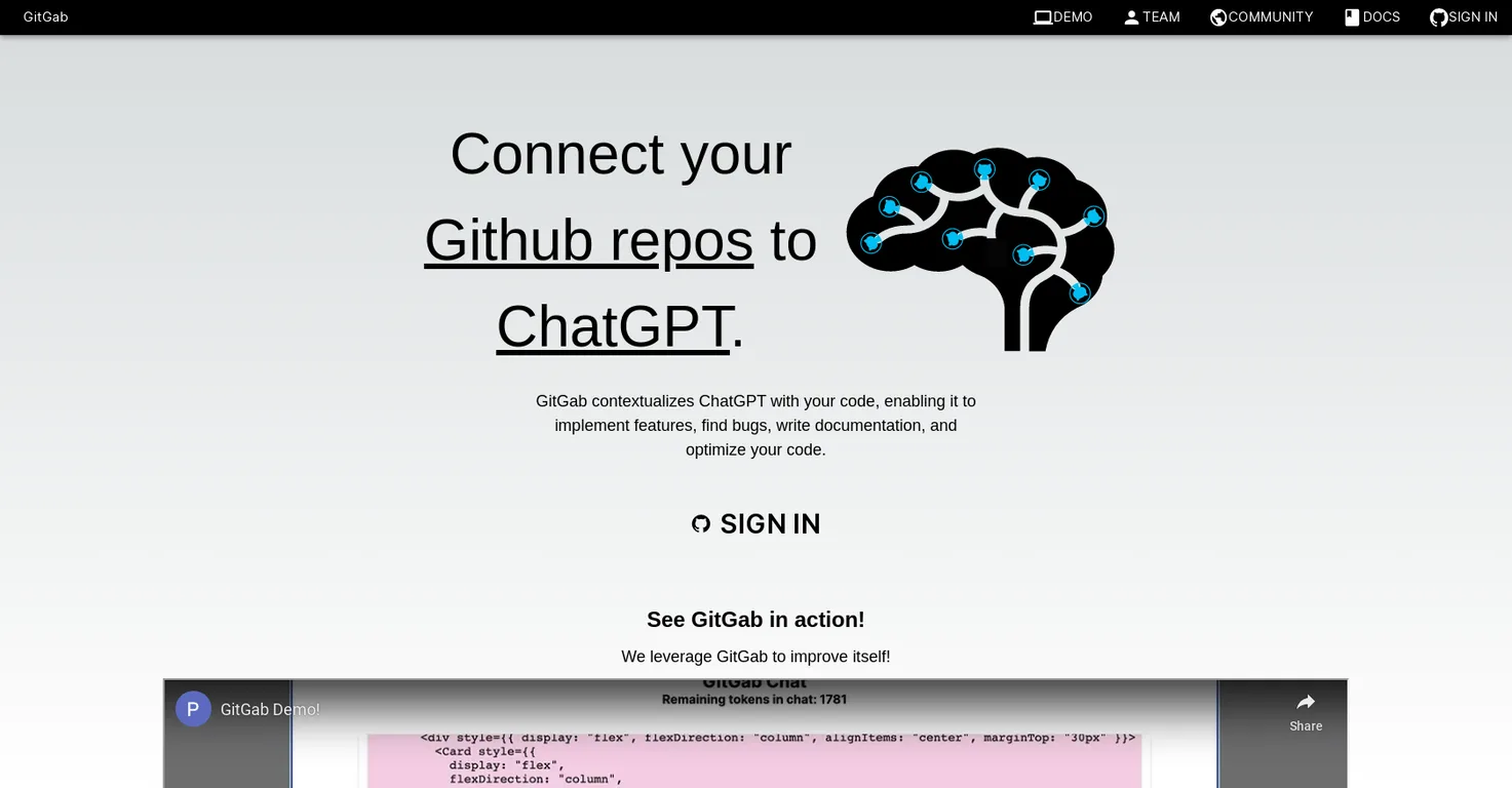 GitGab screenshot