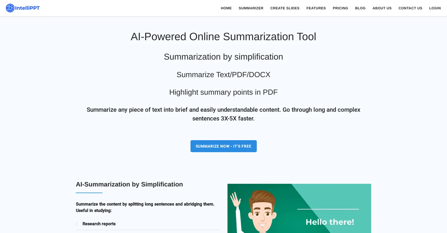 IntelliPPT screenshot