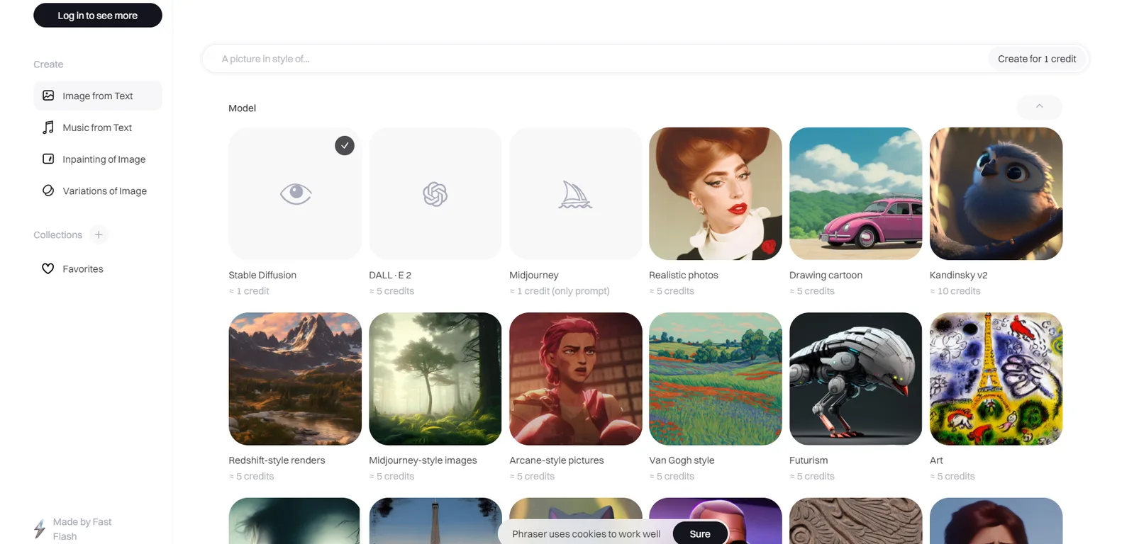 Phraser screenshot