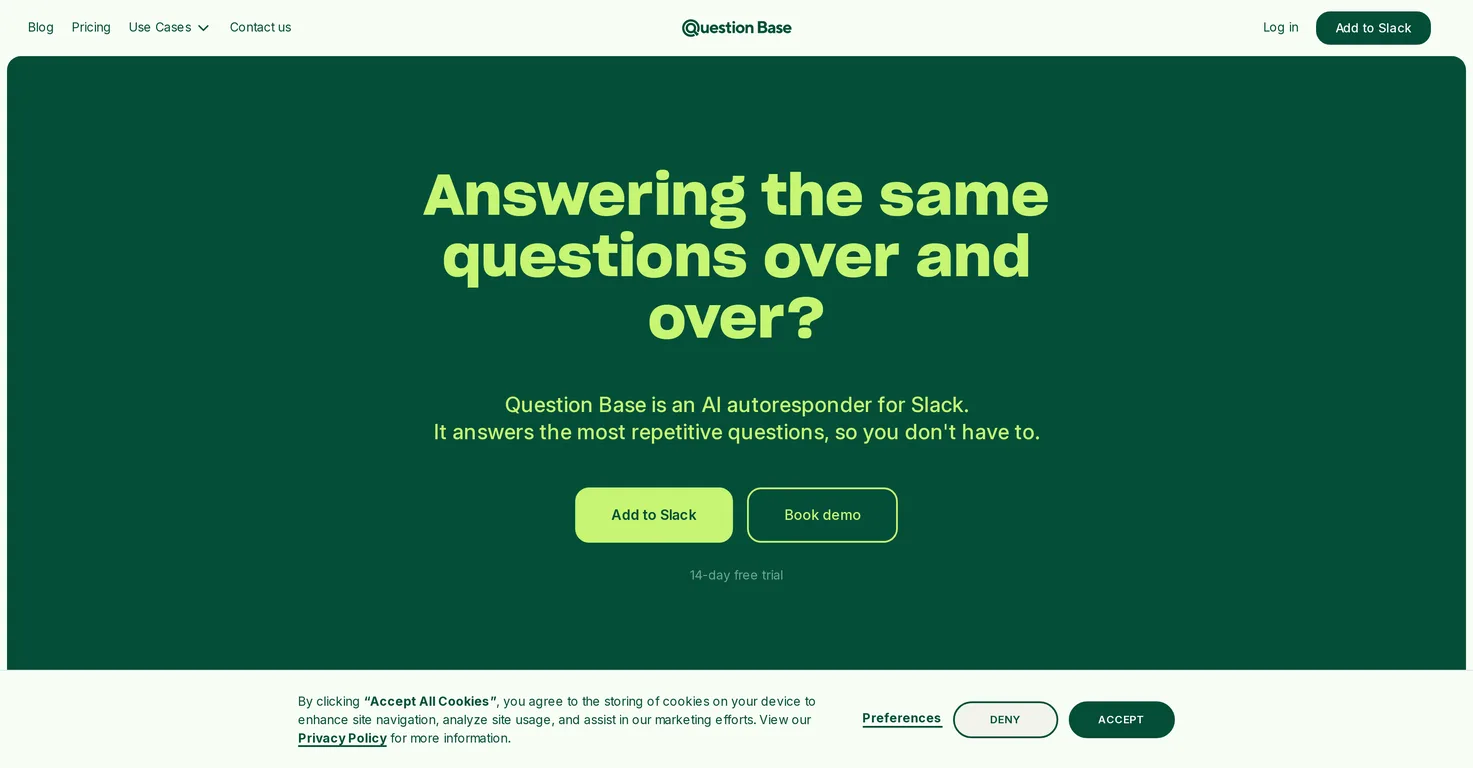 Question Base screenshot