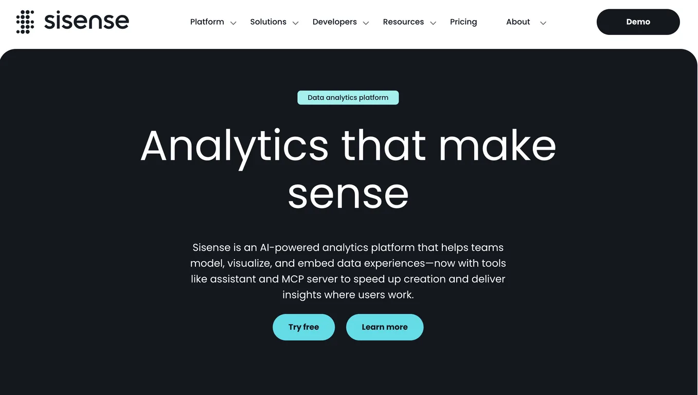 Sisense screenshot