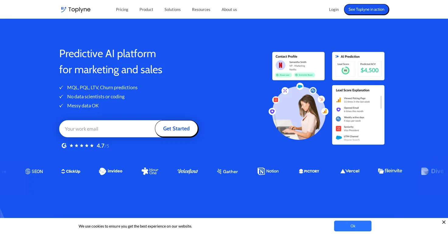 Toplyne screenshot