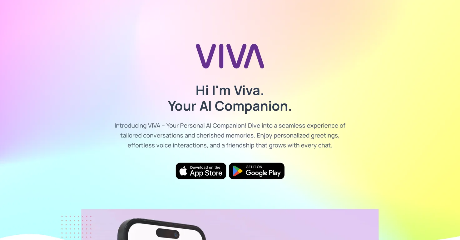 VIVA screenshot
